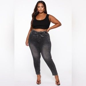 Fashion Nova Black Jeggings
